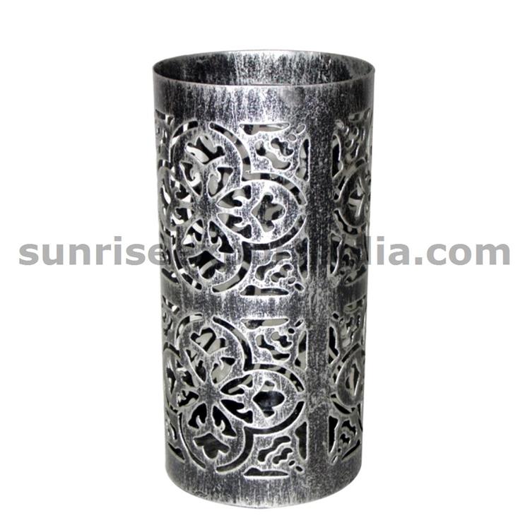 SILVER ANTIQUE CANDLE VOTIVE