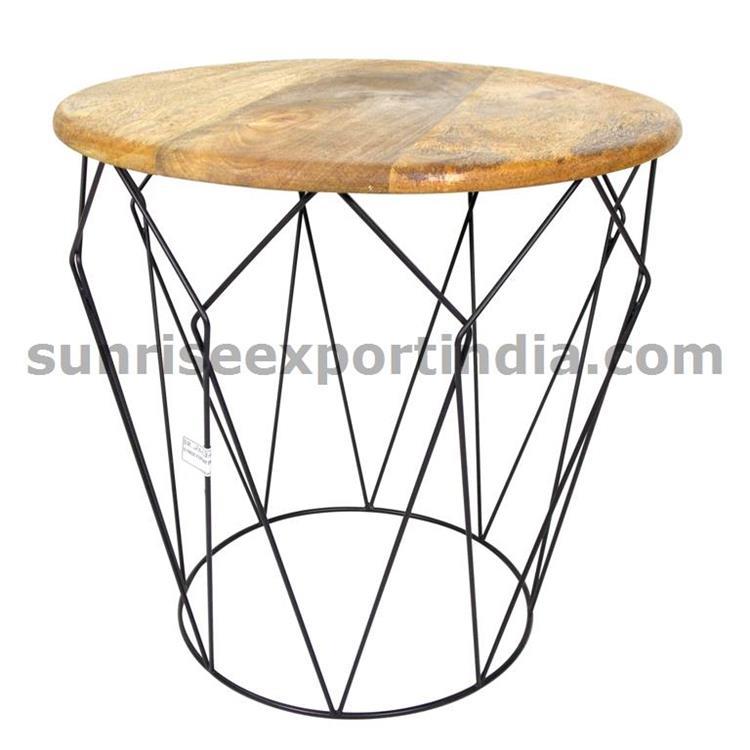 DIAMOND SHAPE SIDE TABLE