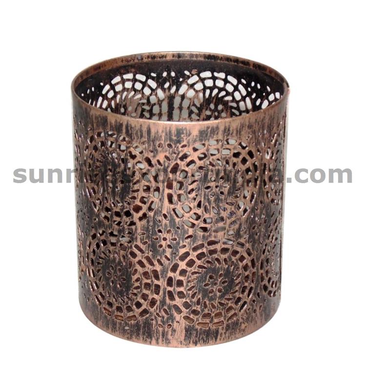 FLORAL PATTERN CANDLE VOTIVE