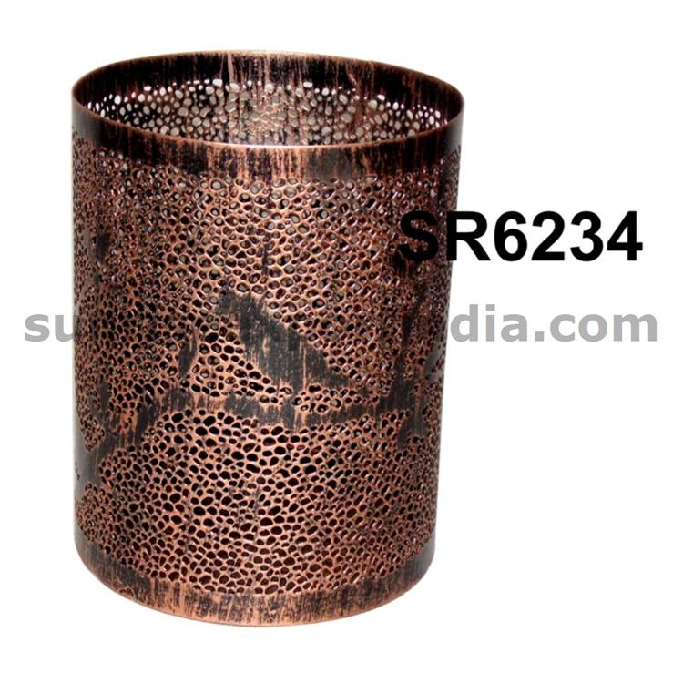 BIRD ETCHING CANDLE VOTIVE